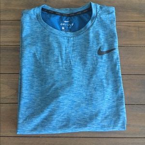 Nike dri fit Blue training gym Bball shirt